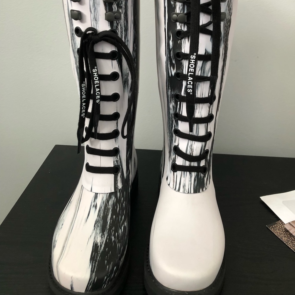 Off-White For Riding Tall Rain Boot